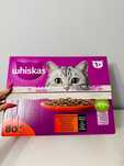 Nowe jedzenie dla kota Whiskas 51 saszetek kurczak wołowina jagnięcina
