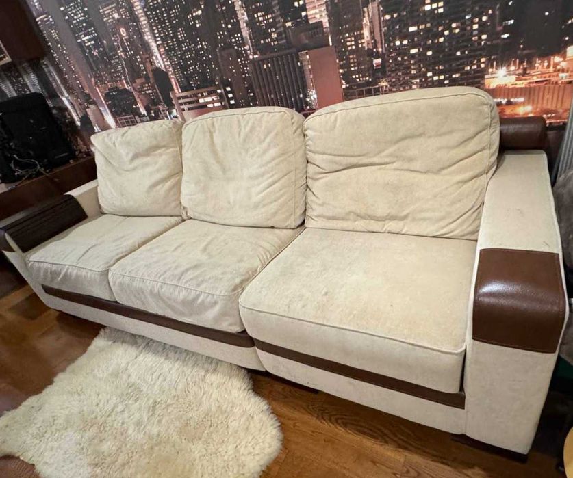 Диван , розкладний з матрасом