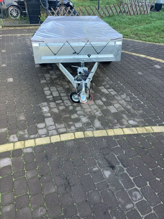 Przyczepka Variant DMC 1000kg z hamulcem najazdowym