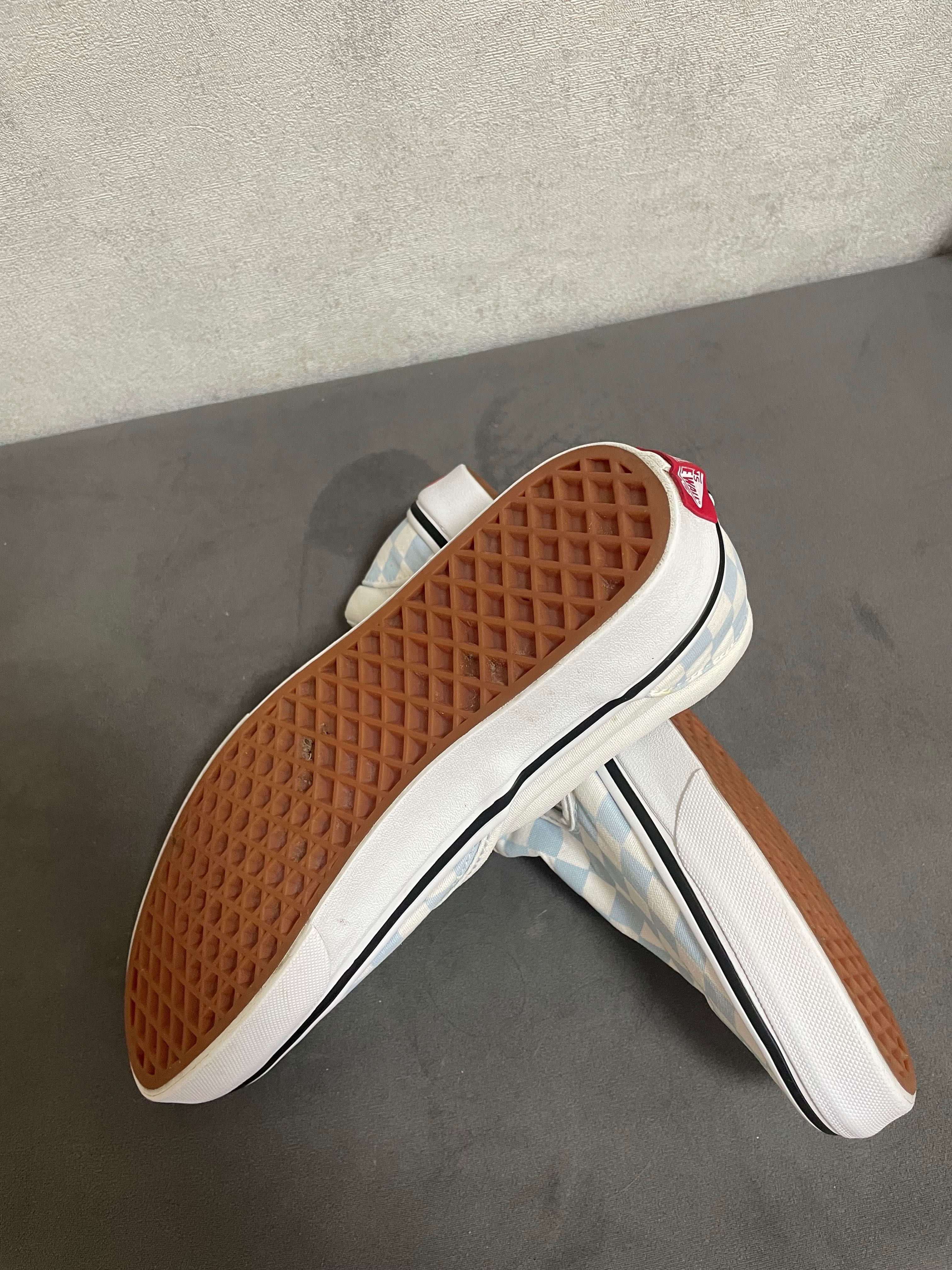 Кеди vans блакитні