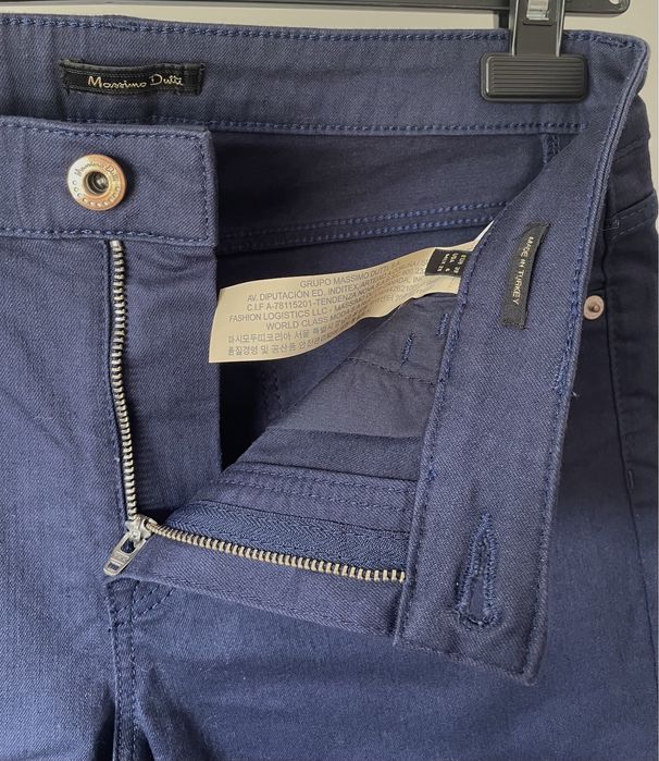 Calças azuis escuras (Massimo Dutti, tamanho 38)