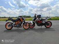 KTM Duke lift 2018 rej pl 390->125 390/125 44 ps