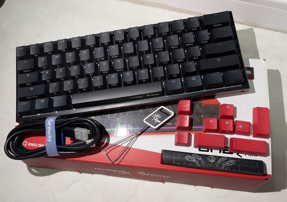 Клавіатура “HyperX x Ducky” One 2 Mini 60%