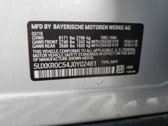 BMW X5 Xdrive35i 2018