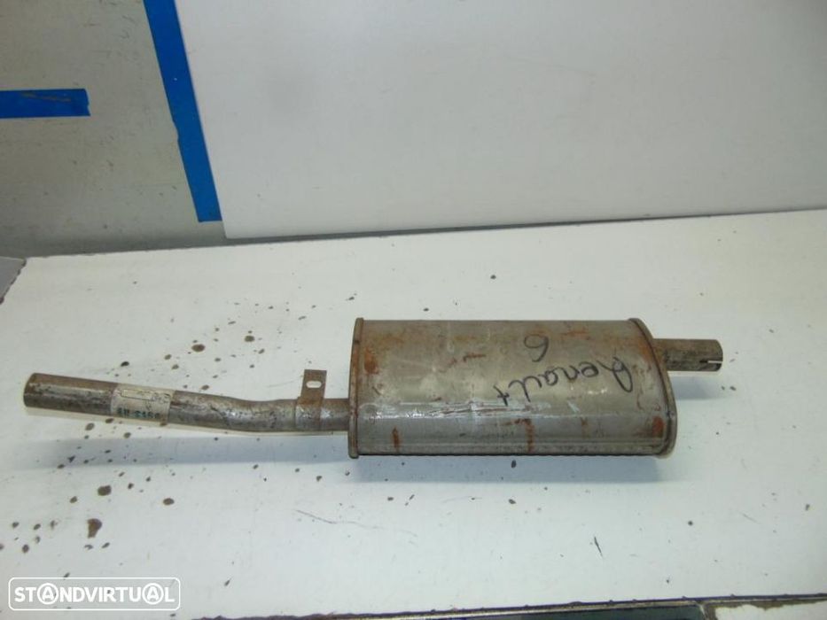 Antigos Renault 6 a partir de 1970 panela escape