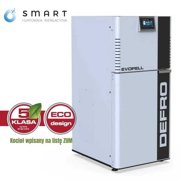 Kocioł na pellet Defro Evopell 8 kW - wysyłka na terenie kraju