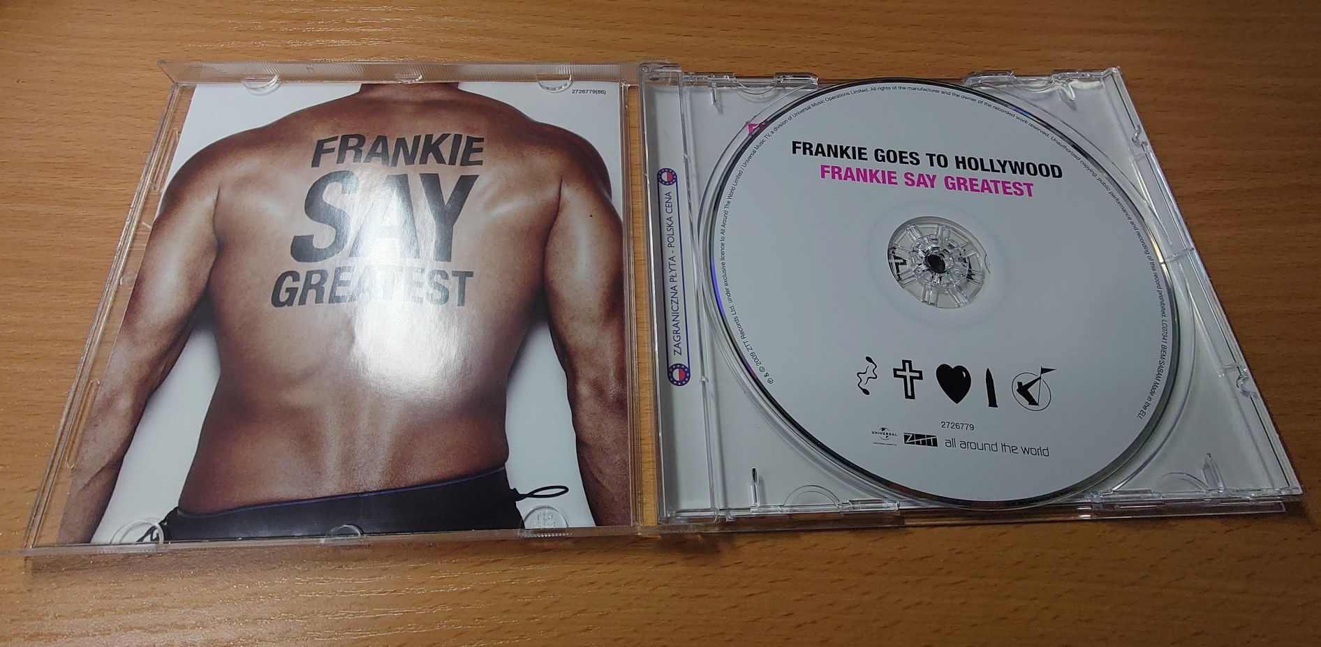 CD Frankie Say Greatest Goes to Hollywood album Relax dance disco pop