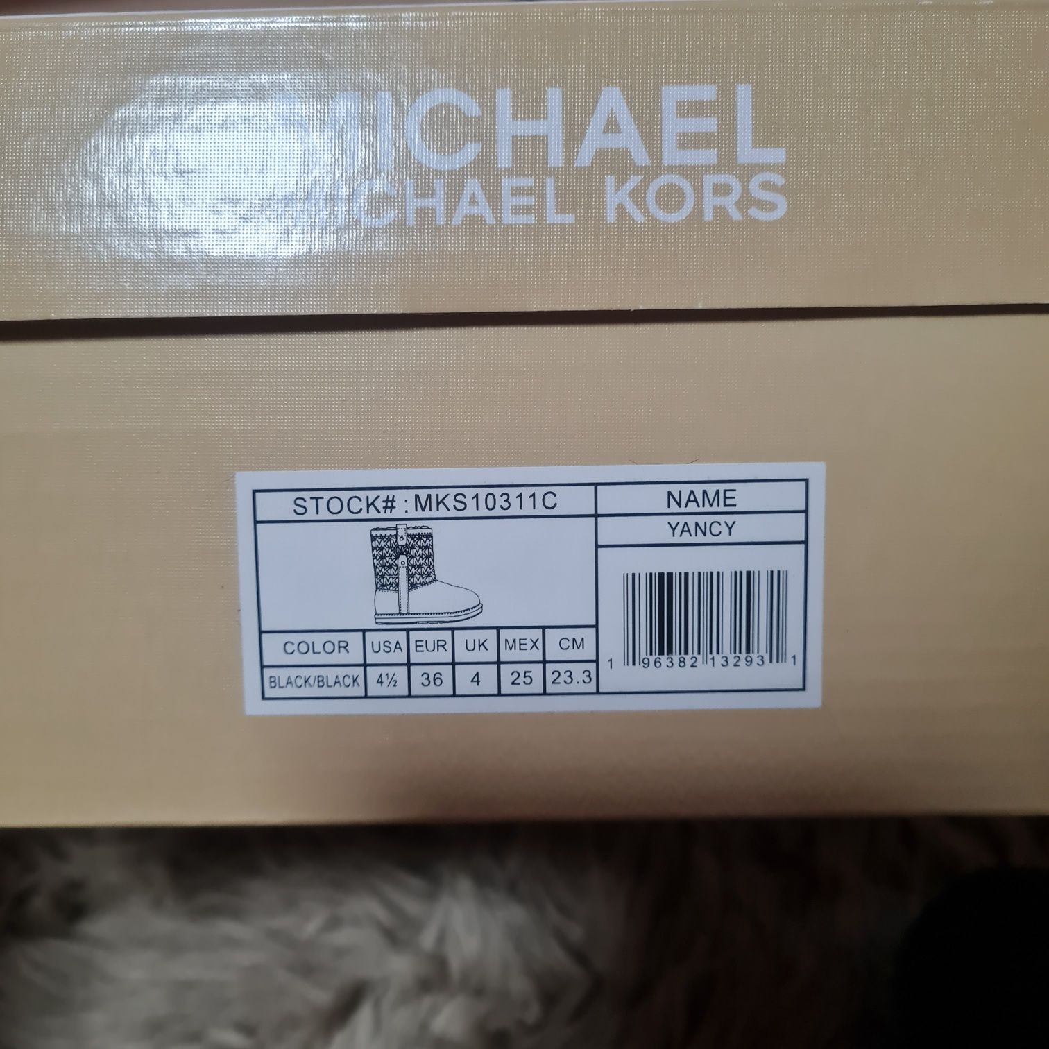 Michael Kors emu śniegowce botki yancy buty zimowe sztybety kozaki r.