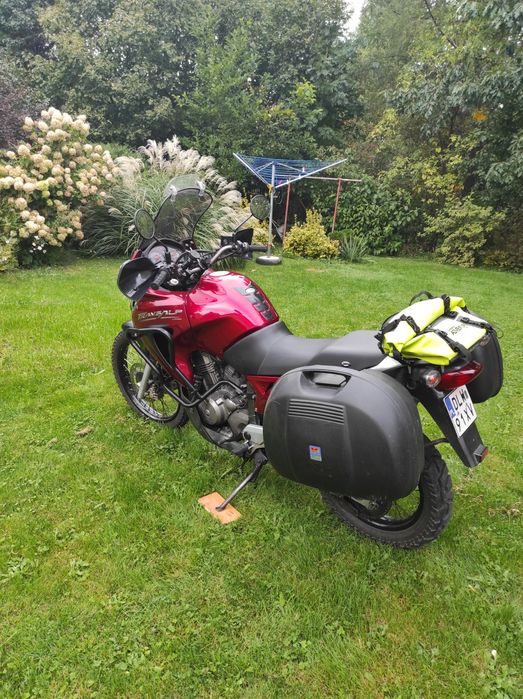 Kufry boczne stelaż Honda Transalp 650