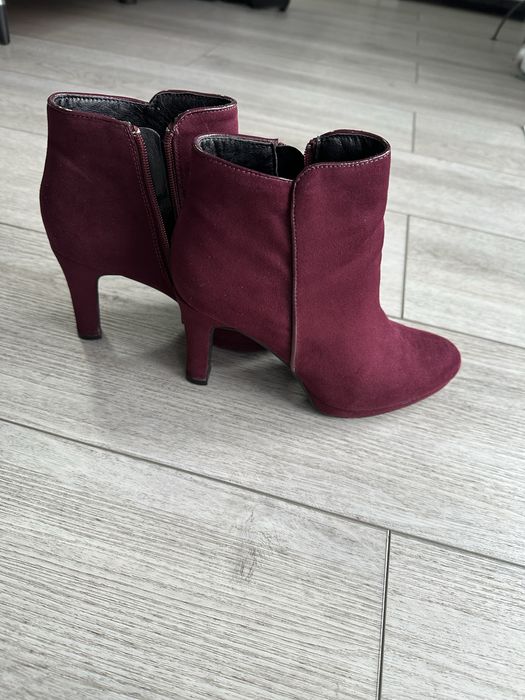 Piękne botki na obcasie