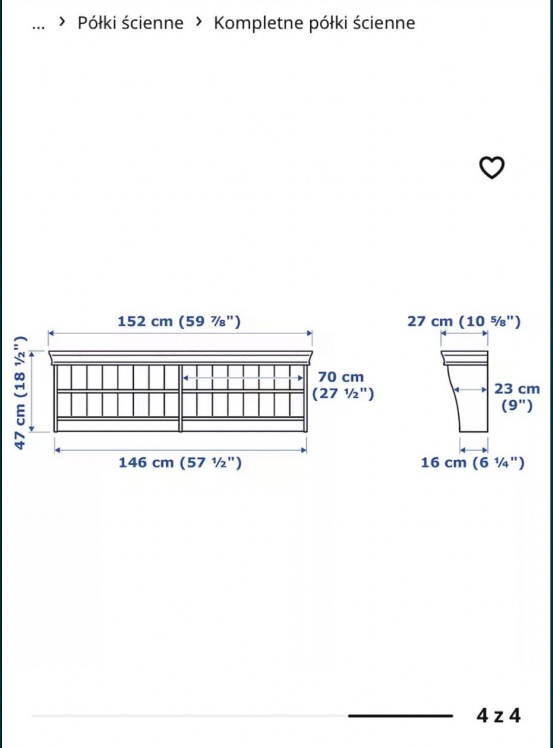 Półka Liatorp ikea