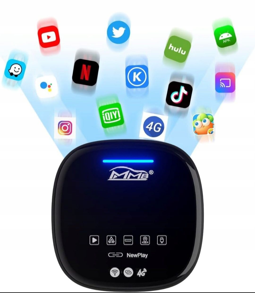 MMB MAX CarPlay Android Auto Adapter