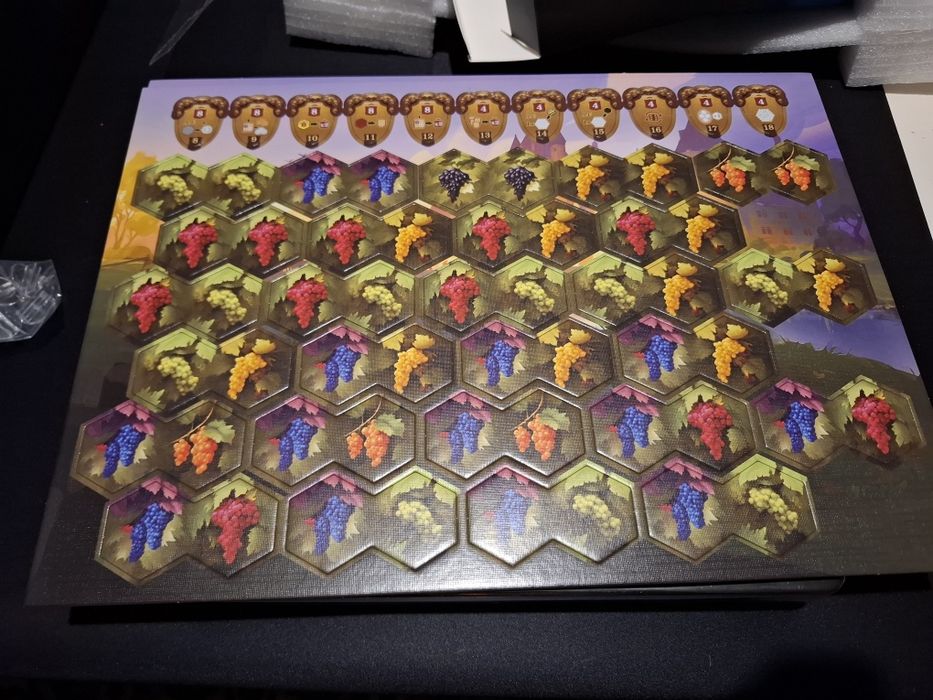 Zamki Burgundii kartonowe znaczniki z edycji Awaken Realms