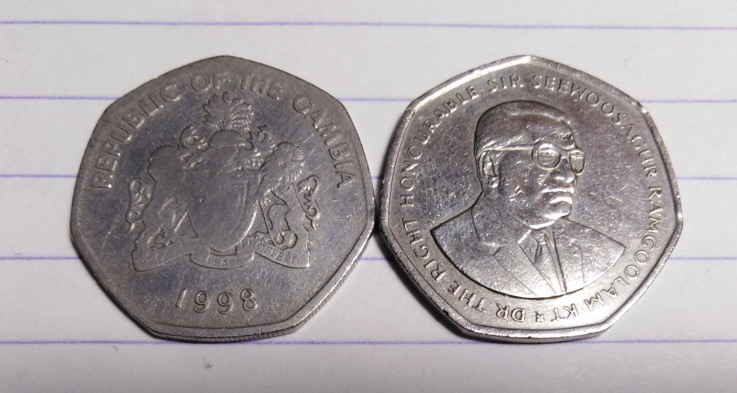 Набір 2 монети Африки