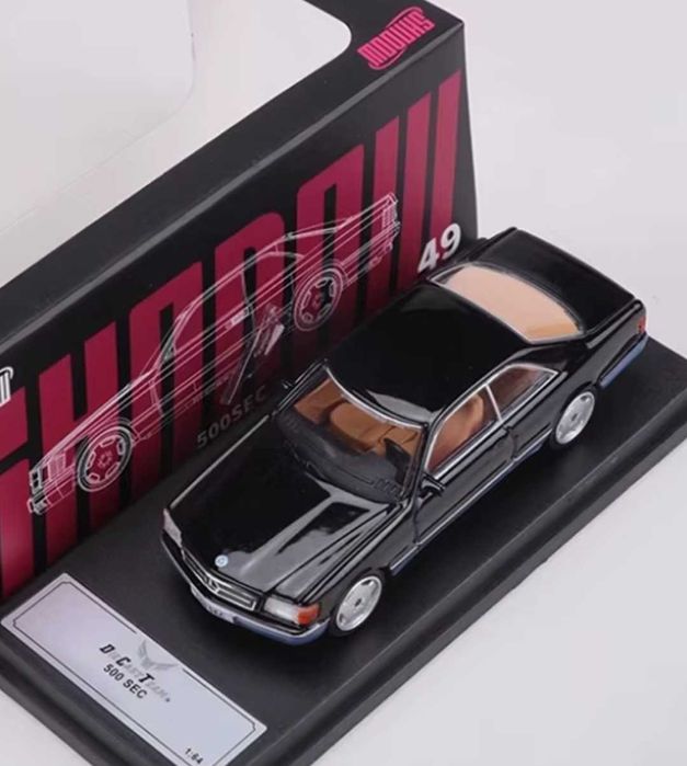 Mercedes 500 sec 1:64 nie minichamps autoart