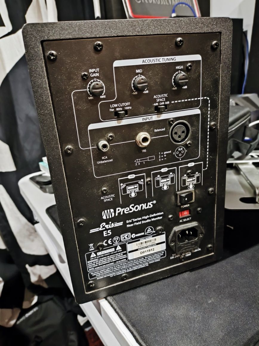 Monitores | Colunas de Estúdio Presonus Eris E5
