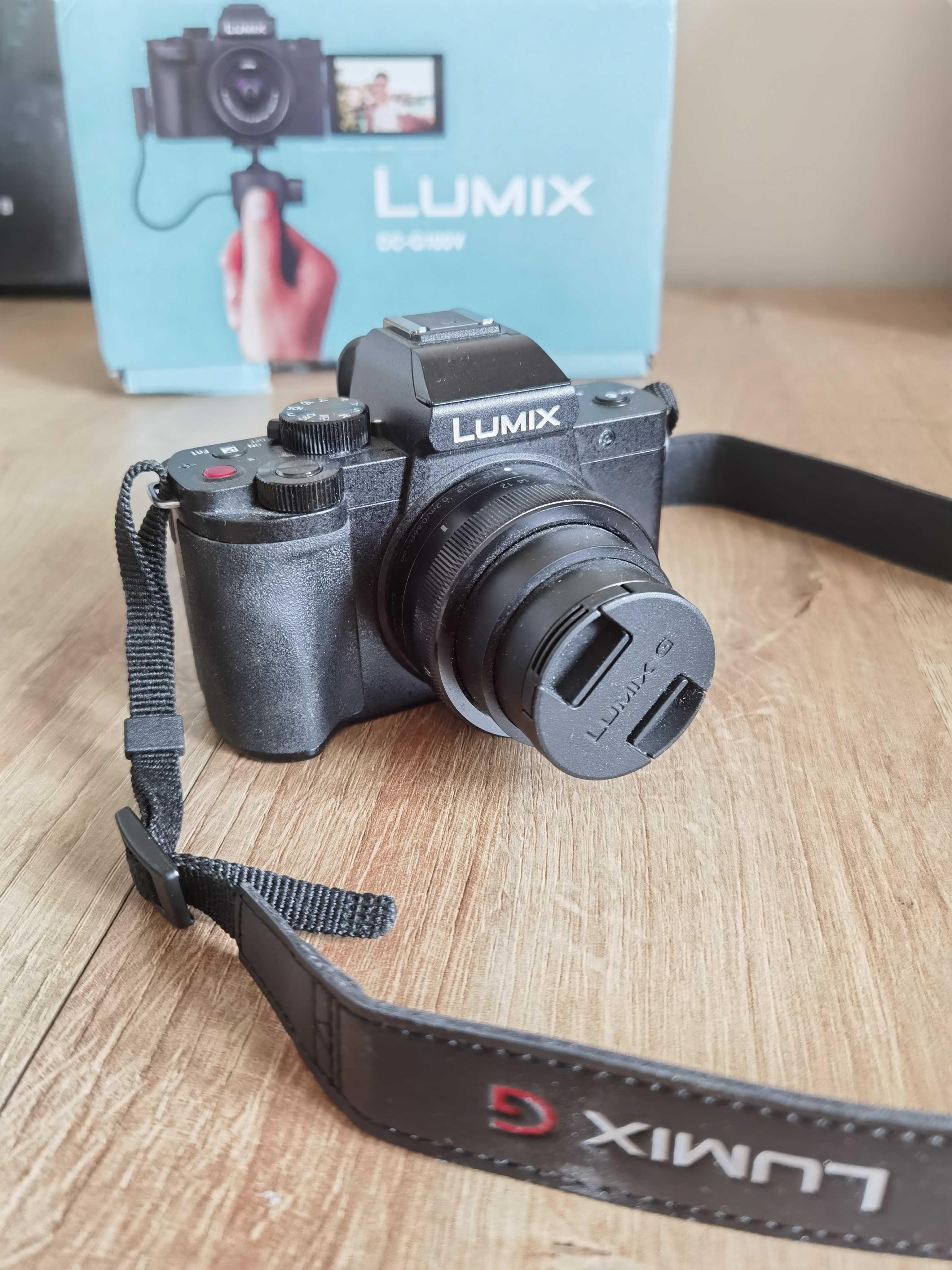 Panasonic lumix DC-G100V statyw aparat do vlogowania bezlusterkowiec