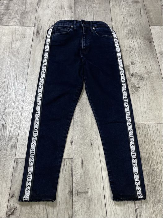 Guess skinny high джинсы штаны 26 размер с лампасами подростковые