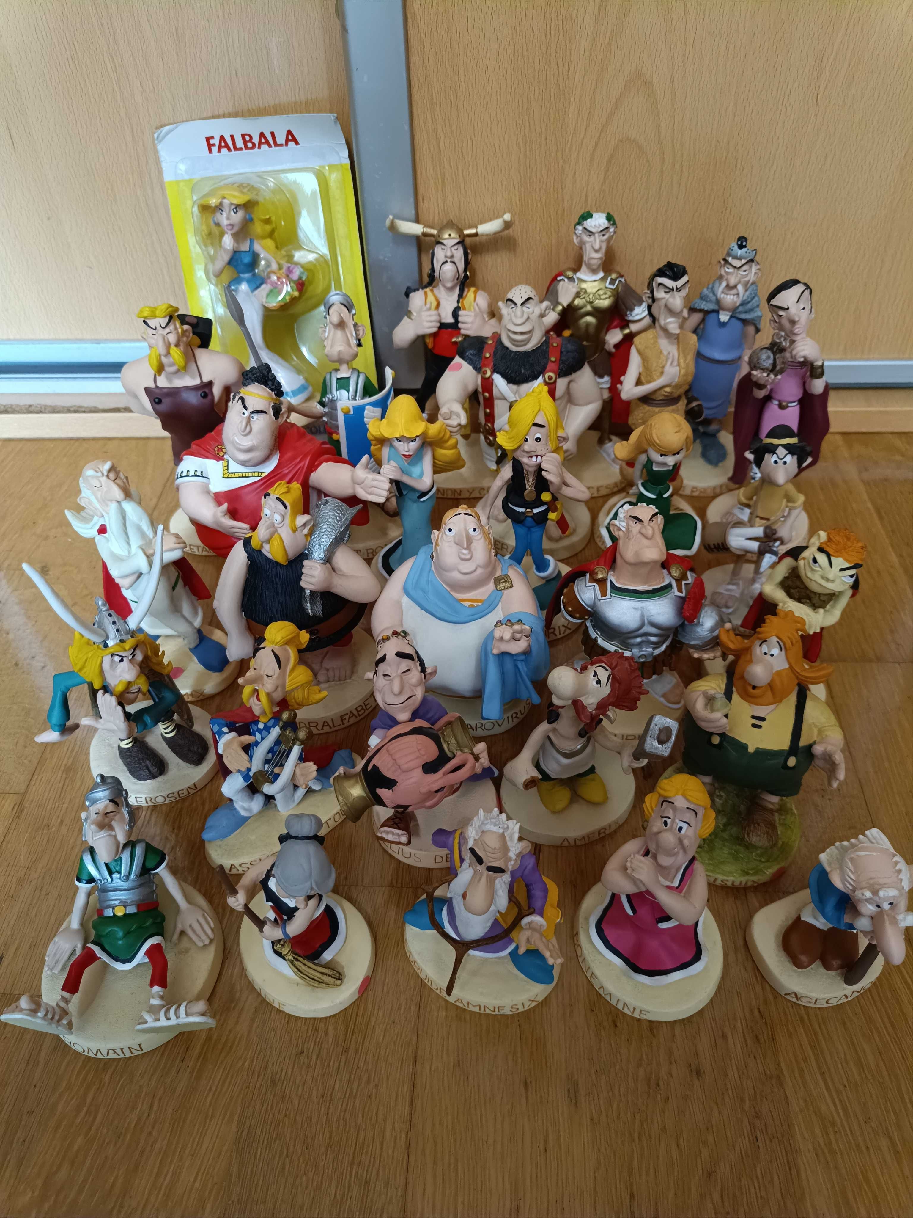 GRACCHUS GAROVIRUS, figura de coleção ASTERIX, o Gaulês, em resina