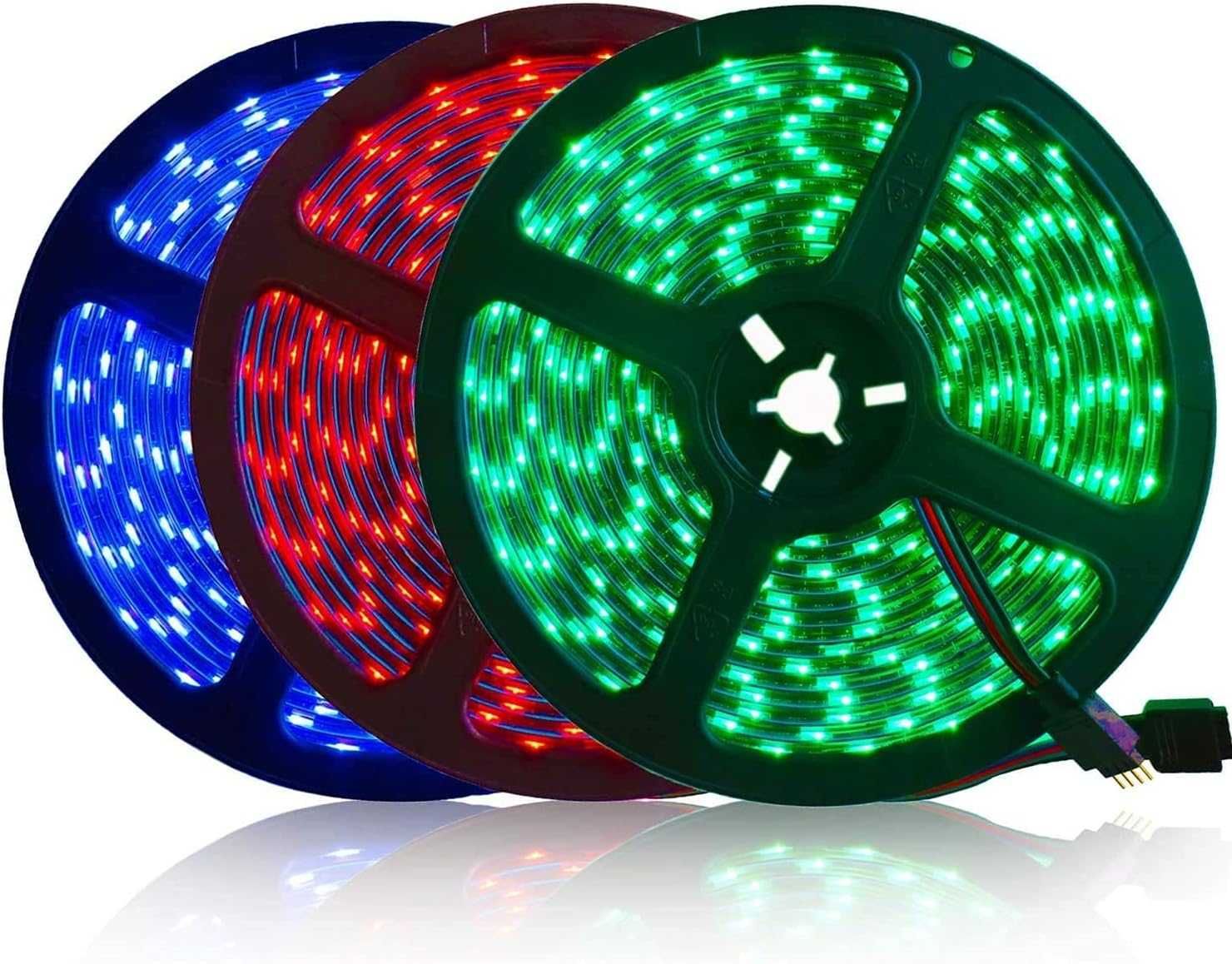 Taśma LED Wielokolorowa RGB IP65 300 diod - 5m - Tesfish