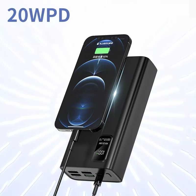 Павербанк power bank портативная батарея зарядка 30000мач 22.5w