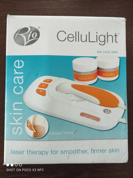 NOWY laser antycellulitowy RIO CelluLight skin care cellulit
