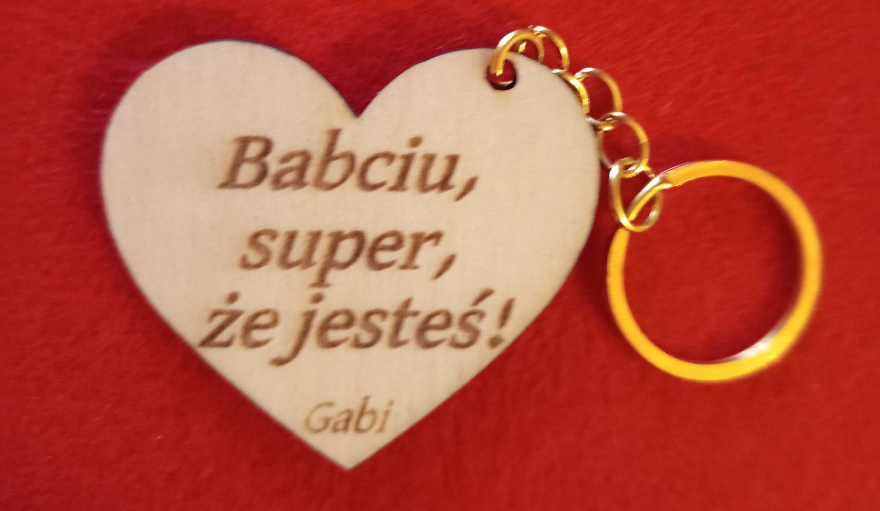 Breloki dla babci dziadka - różne kształty