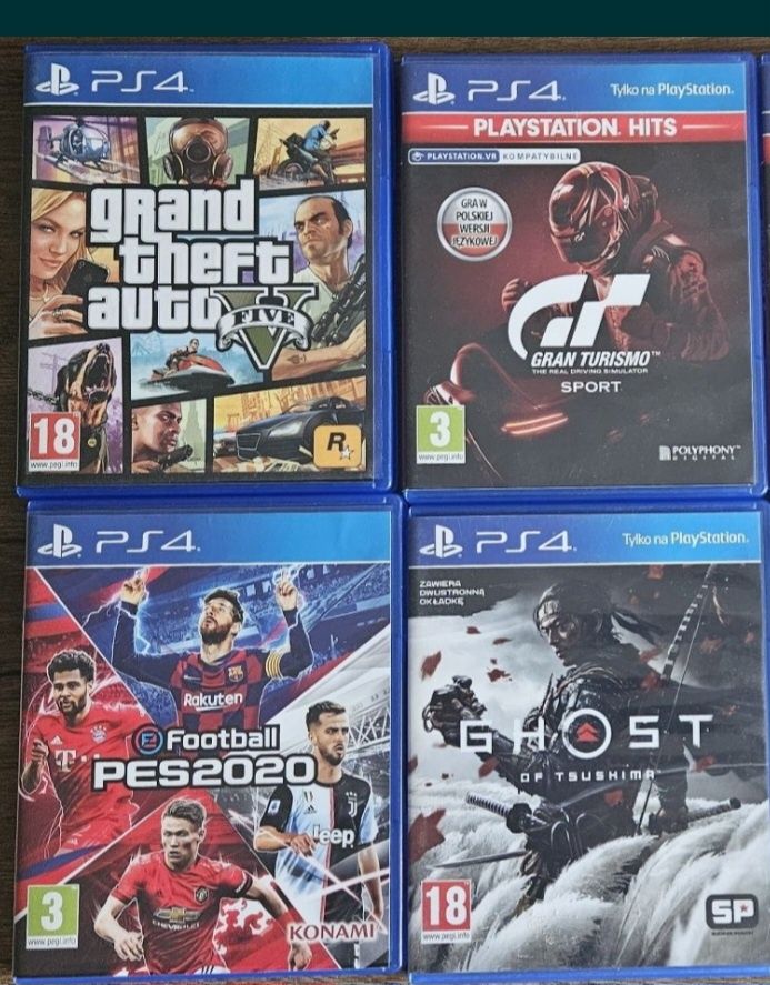Zestaw Gier na PS4