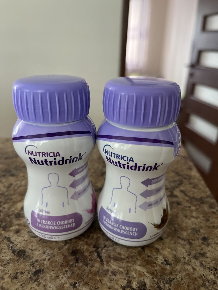 Nutricia nutridrink owoce leśne czekolada 2 sztuki dobry termin