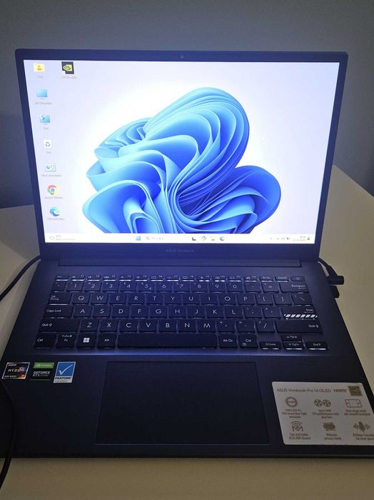 TOP Asus Vivobook PRO 14'OLED 2,8k/R7-5800H/RTX3050/SSD1TB Lexar NM710