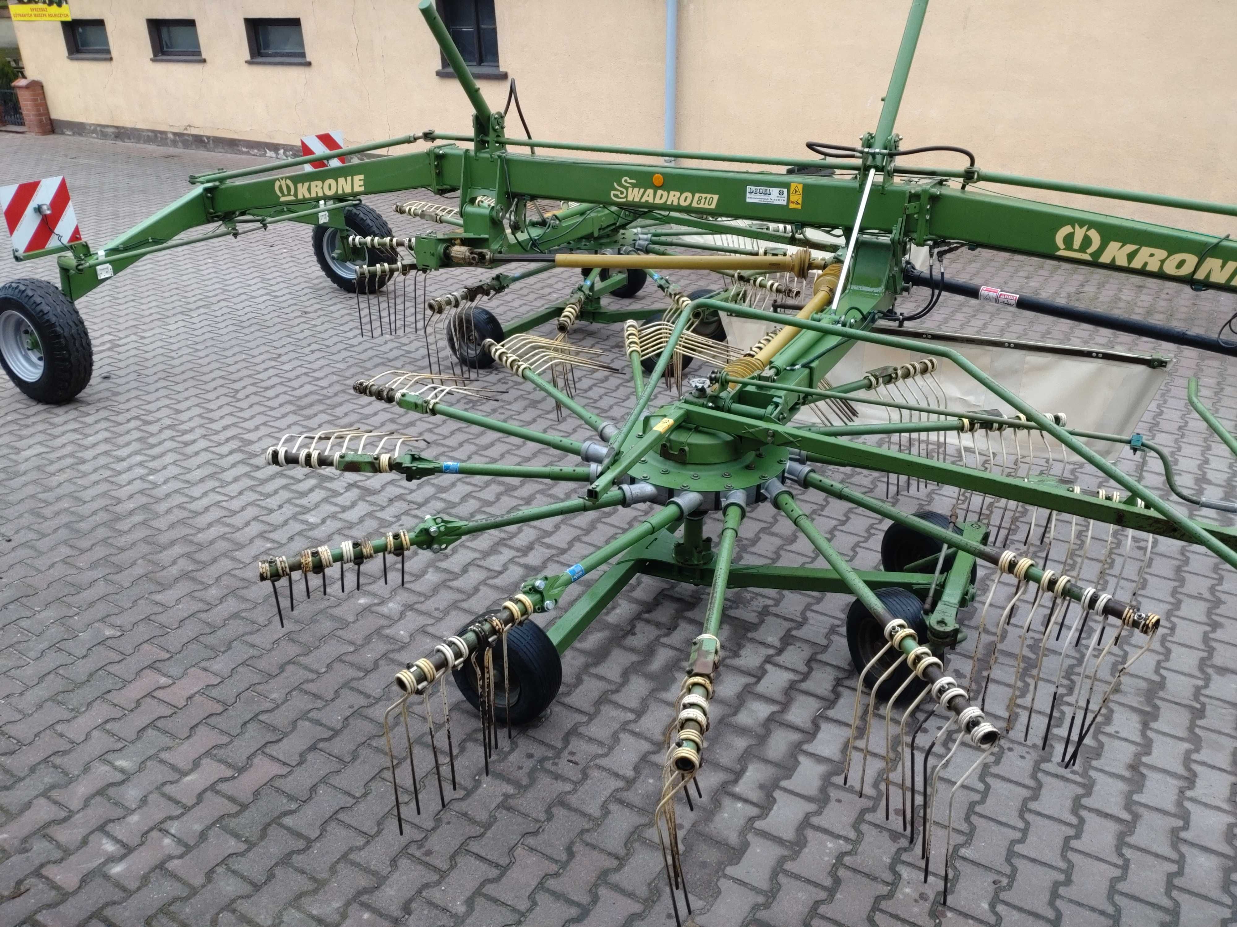 Zgrabiarka Krone Swadro 810