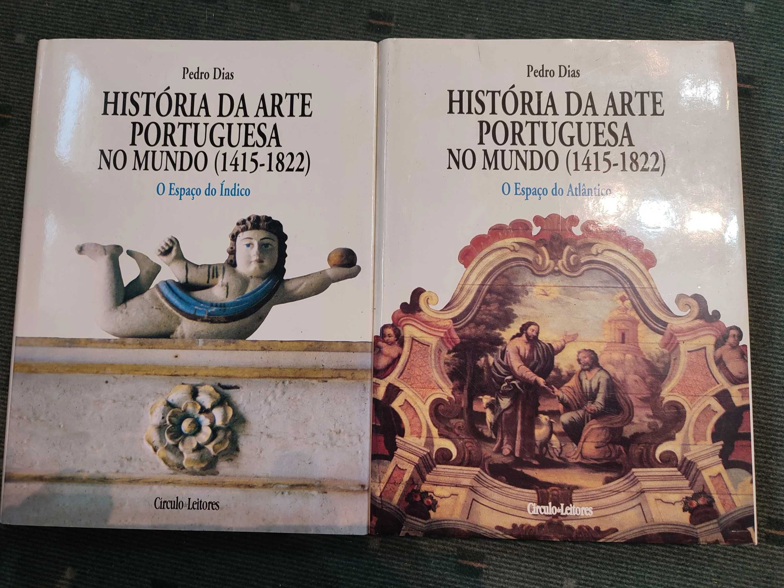 História da arte portuguesa no mundo (2 volumes) de Pedro Dias selados