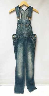 Ogrodniczki Dzinsowe Never Denim XS 34 Jeansowe