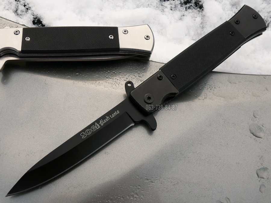 Нож,ніж раскладной, выкидной SOG кинжал, стилет,армейский