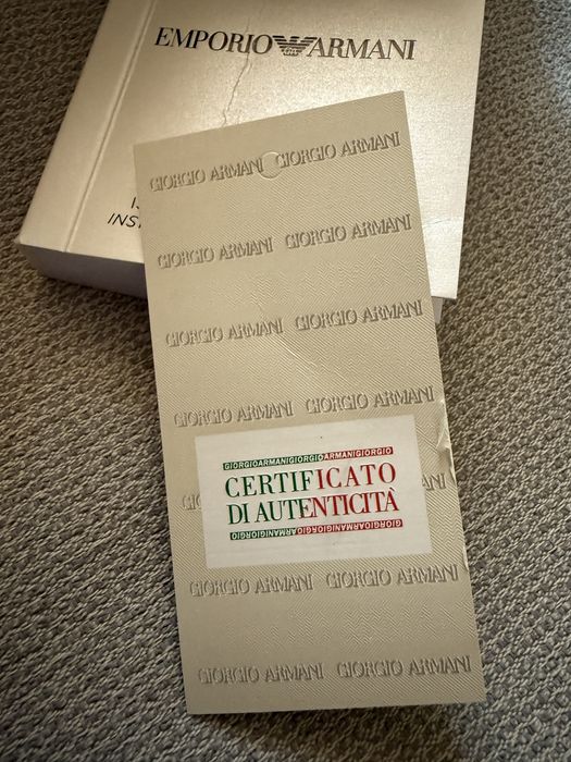 Relógio Emporio Armani
