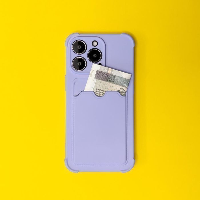 Etui Card Armor Case do iPhone 11 Pro Max - Różowy odpowiedni do Kart