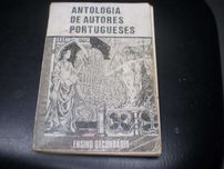 Livro Antologia de Autores Portugueses