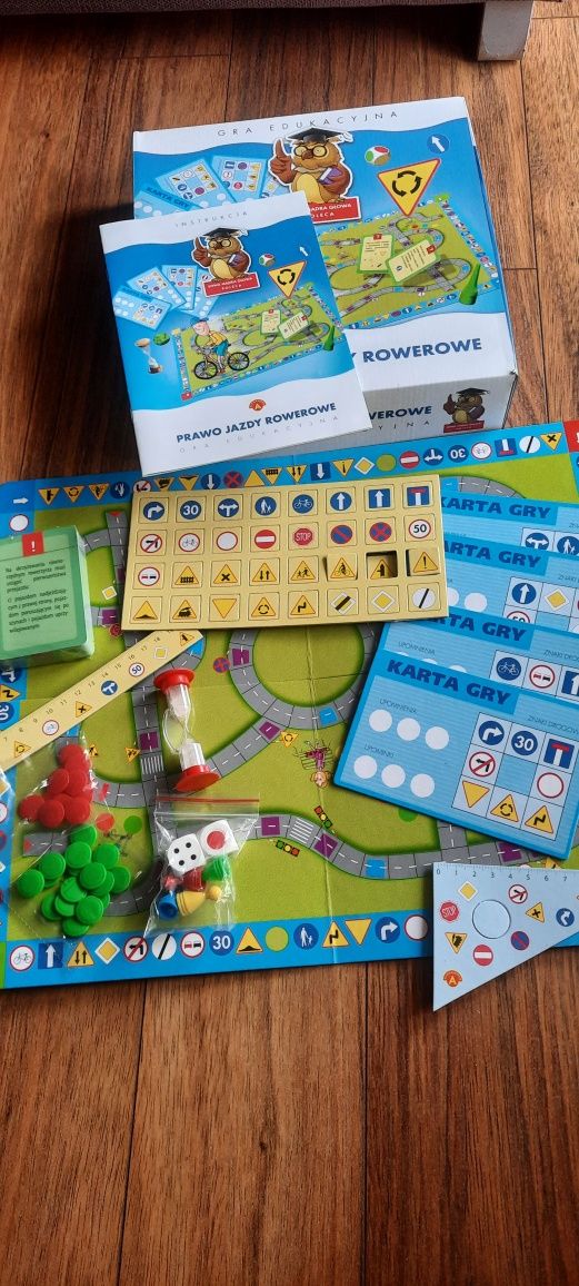 Prawo Jazdy Rowerowe Alexander Gra Edukacyjna Planszowa
