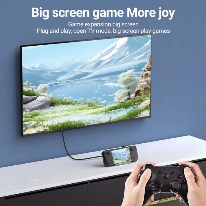 Док-станция Onvian 5в1 Steam Deck (HDMI/3хUSB 2.0/USB-C 100W)