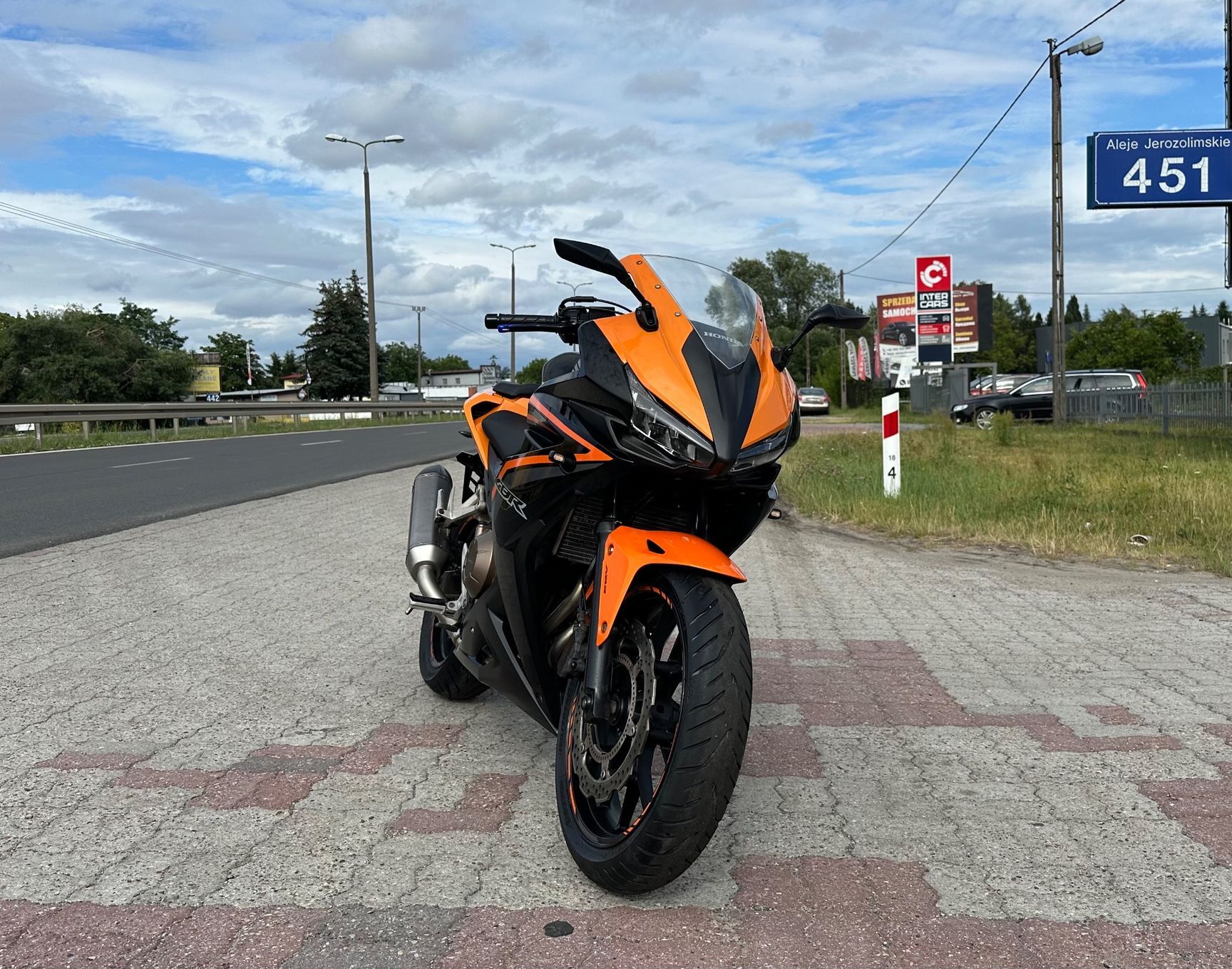 Honda CBR 500  na kat. A2