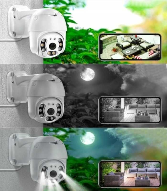Kamera Do Monitoringu Wodoodporna 5MP FULL HD 32GB – Obrotowa