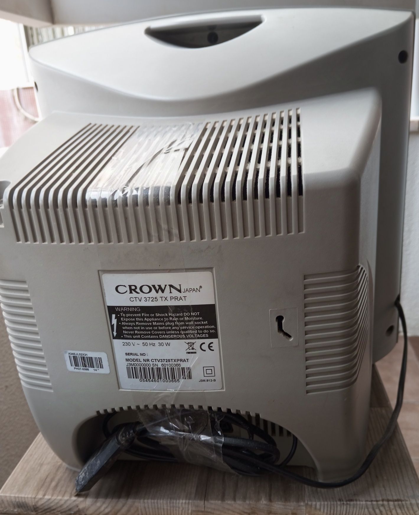 Vendo TV Crown CTV 3725
