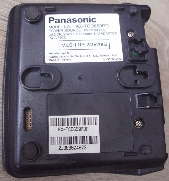 telefon / słuchawka Panasonic KX-TCD650PD