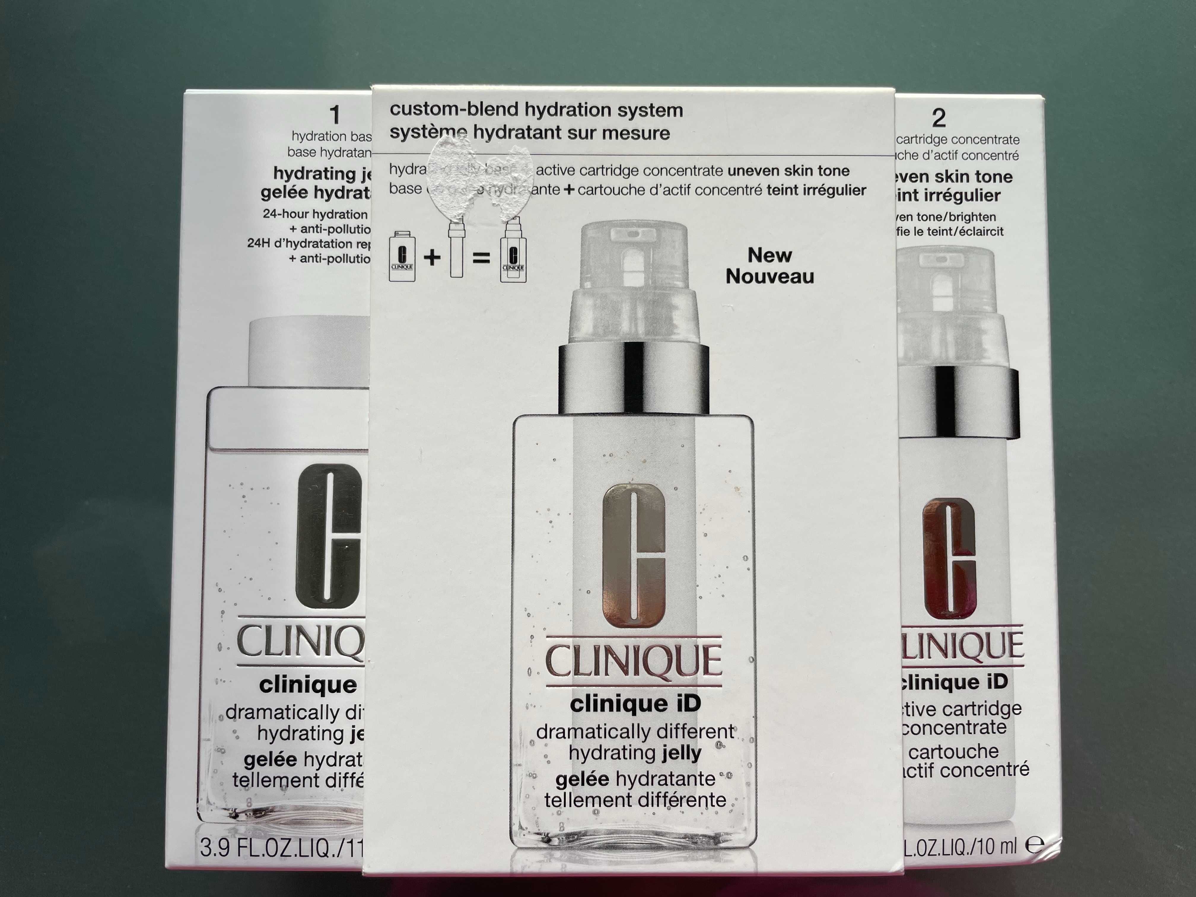 CLINIQUE ID  dramatically hydrating jelly 115 ml  + active concentrate