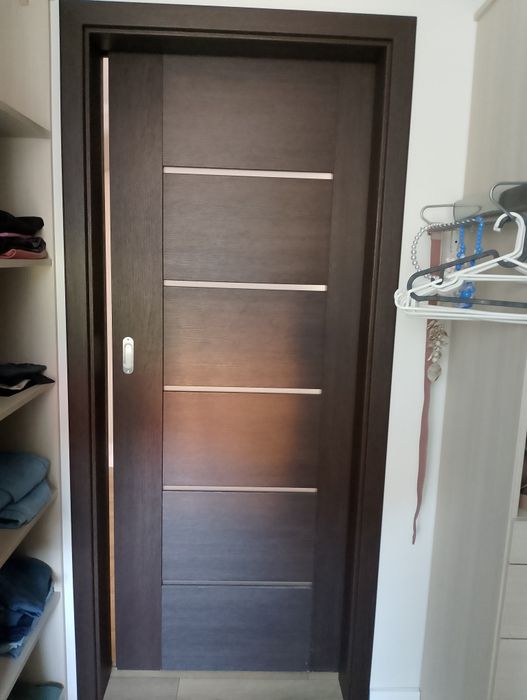 Drzwi przesuwne kolor wenge