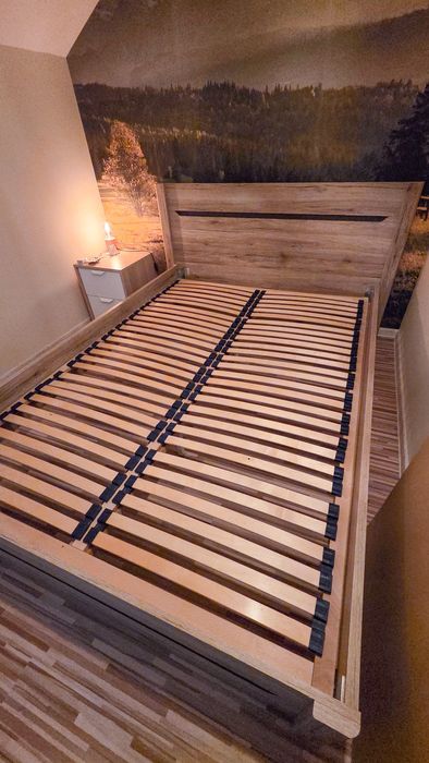 Łóżko pod materac 140x200 Desjo 50 BDB STAN
