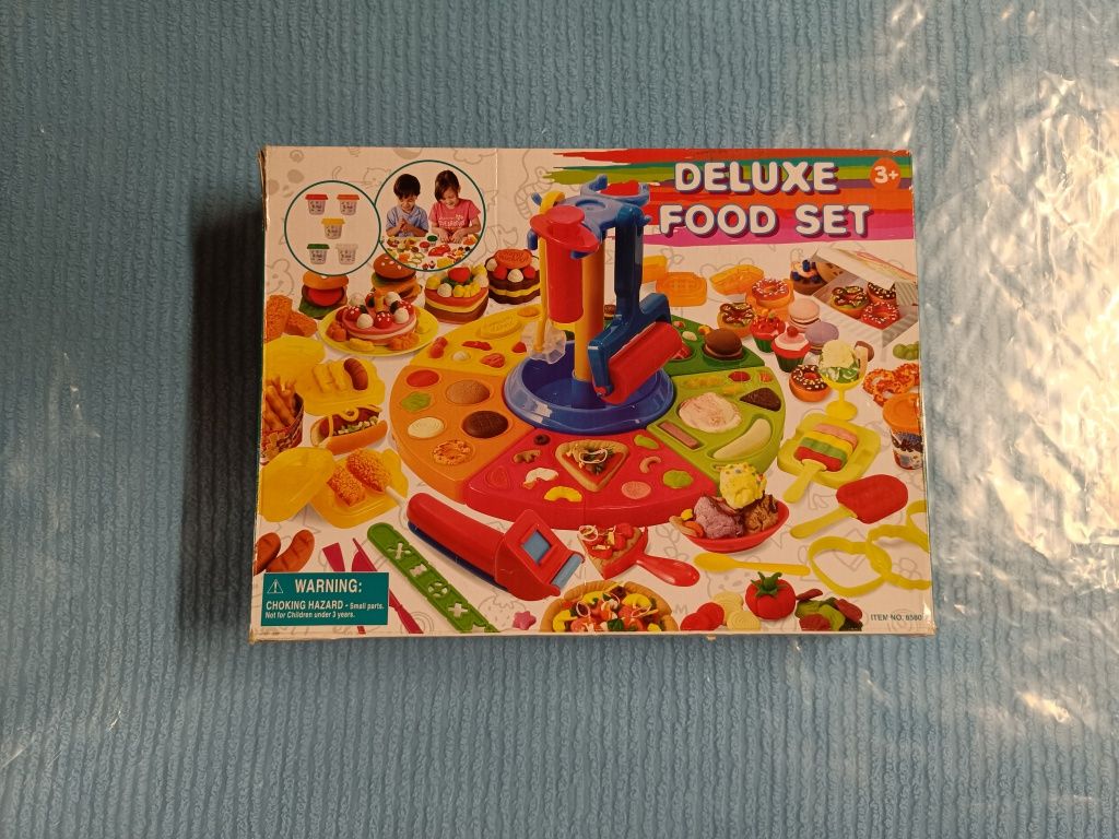 Brinquedo play dough deluxe food set