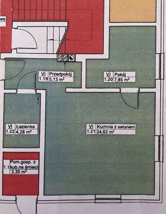 PIERWSZY najem przestronne 2 pokojowe mieszkanie - nowe budownictwo