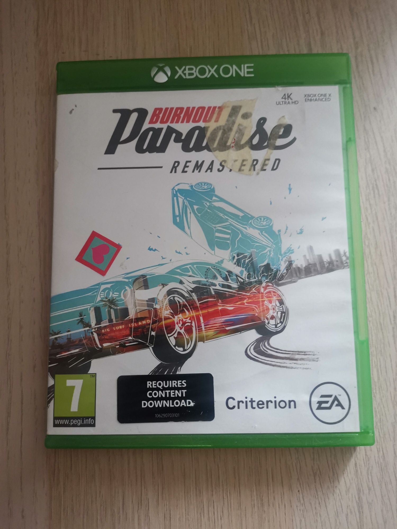 Burnout Paradise remastered Xbox One S X Series