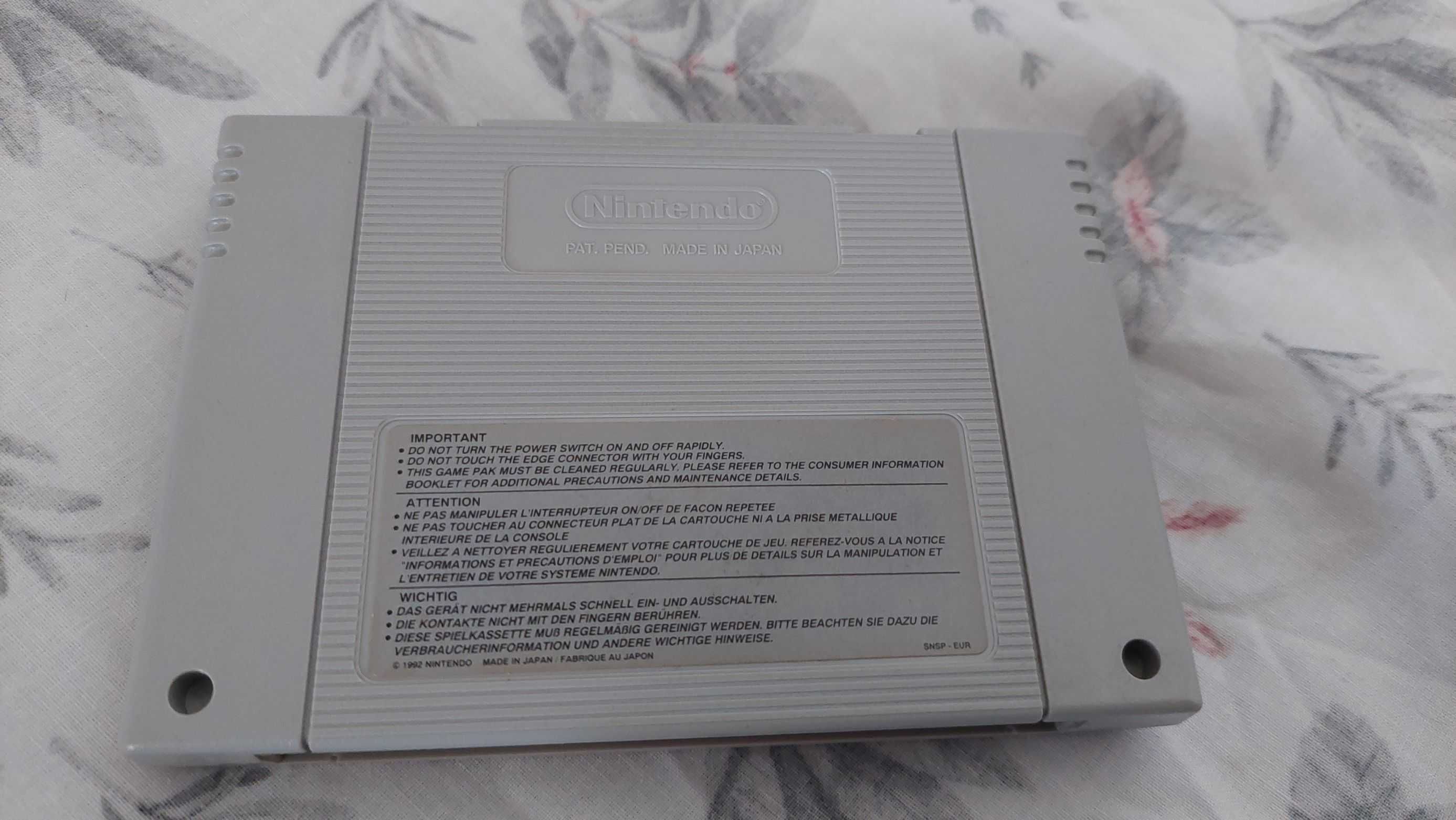 Jogo Turtles in Time para Super Nintendo